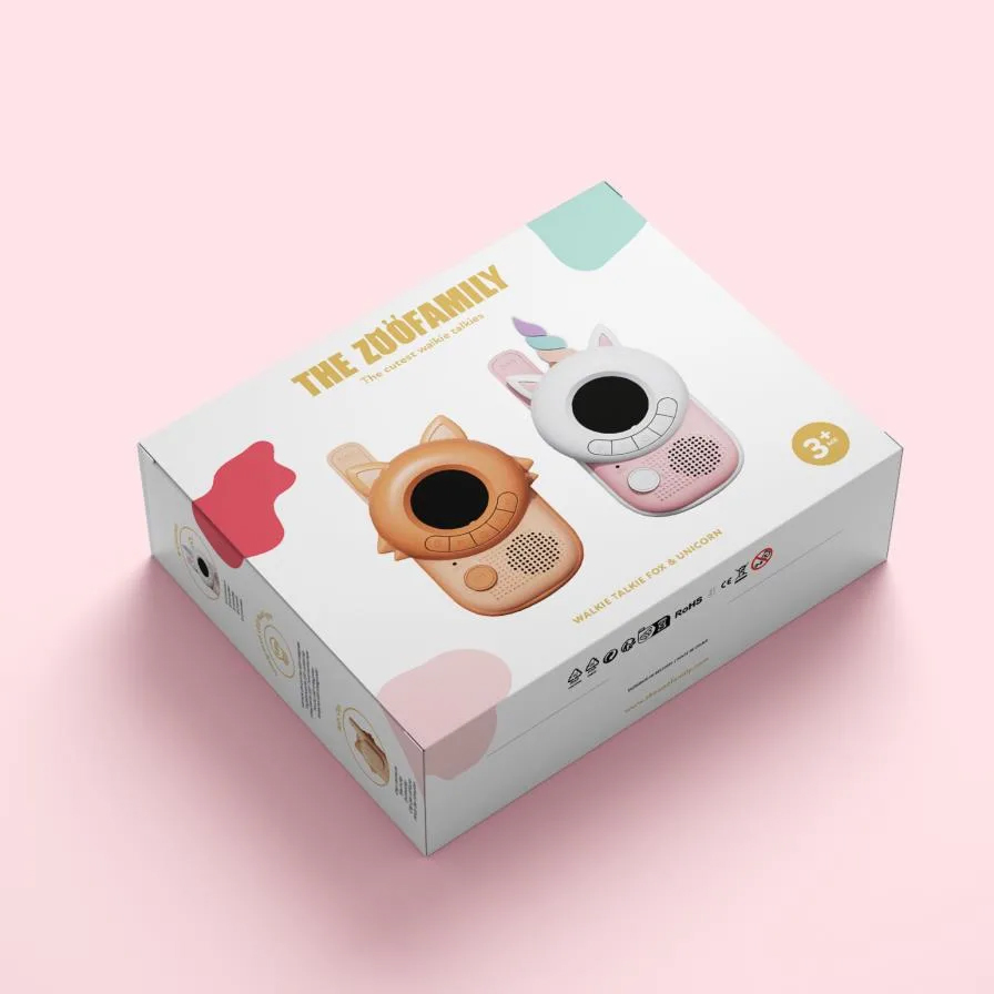 Walkie Talkie Zoo Unicorn Fox #2