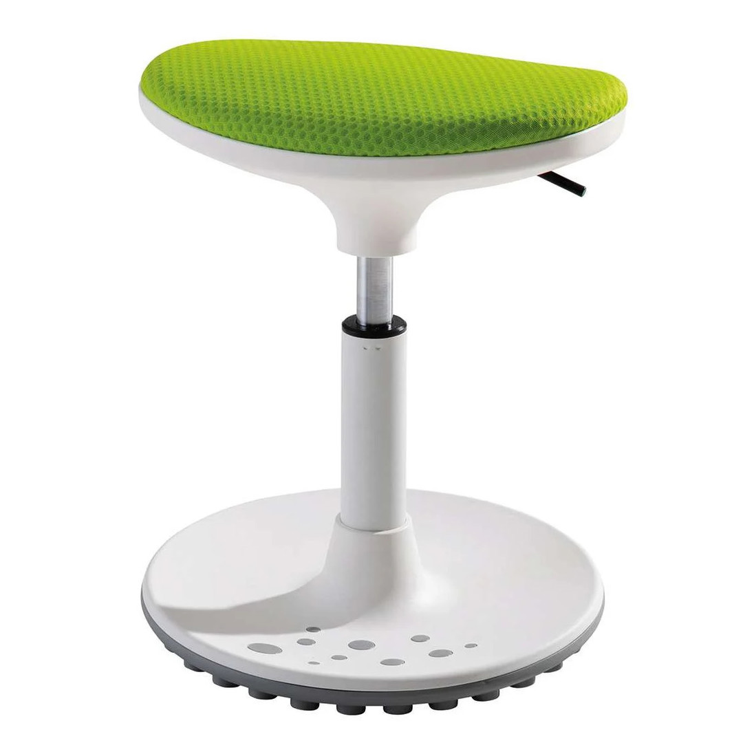 Drehstuhl Speedy Limette, Weiss