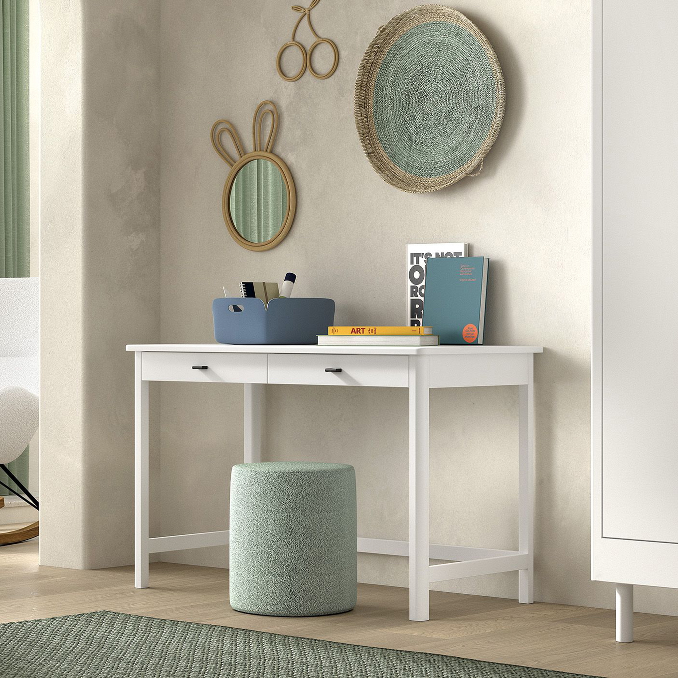 Kinderzimmer Forrest Buche 4-teilig Set F 6