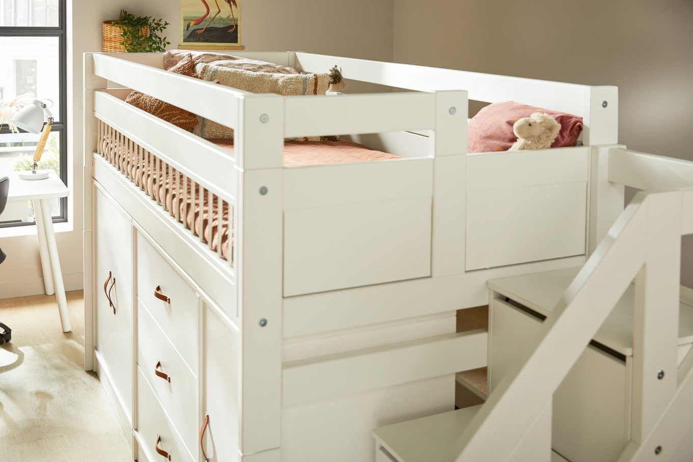 Sicherheitserhöhung mit seitlicher Öffnung Weiss lasiert #2