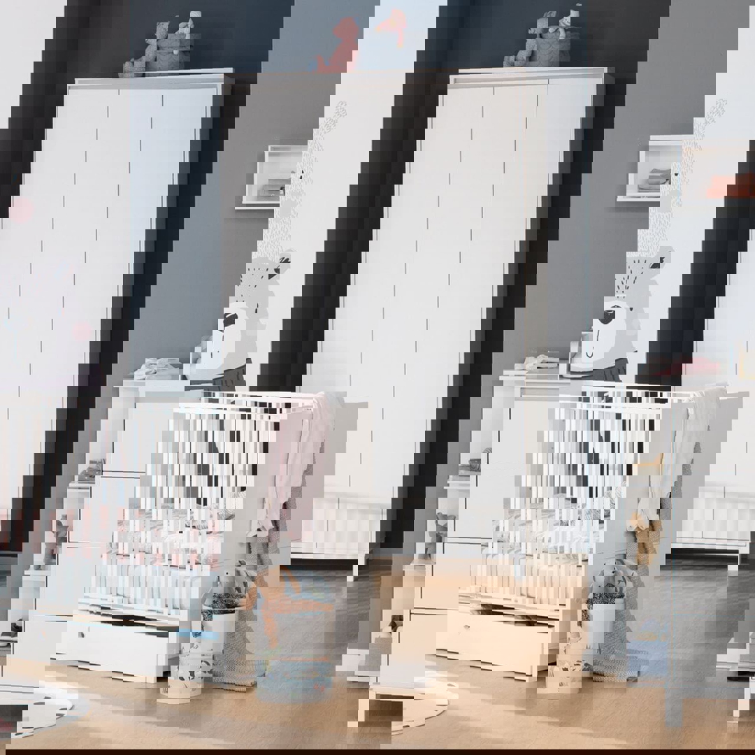 Kleiderschrank Olli 3-türig Grau #2