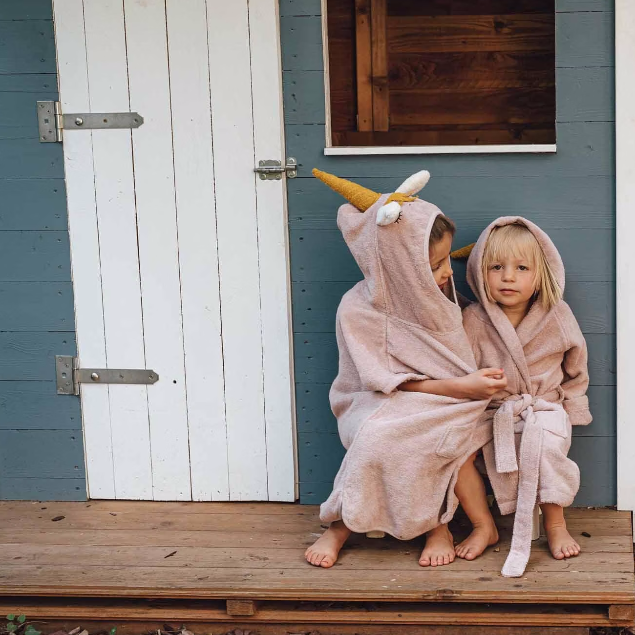 Bademantel Einhorn Gr.1-2 3