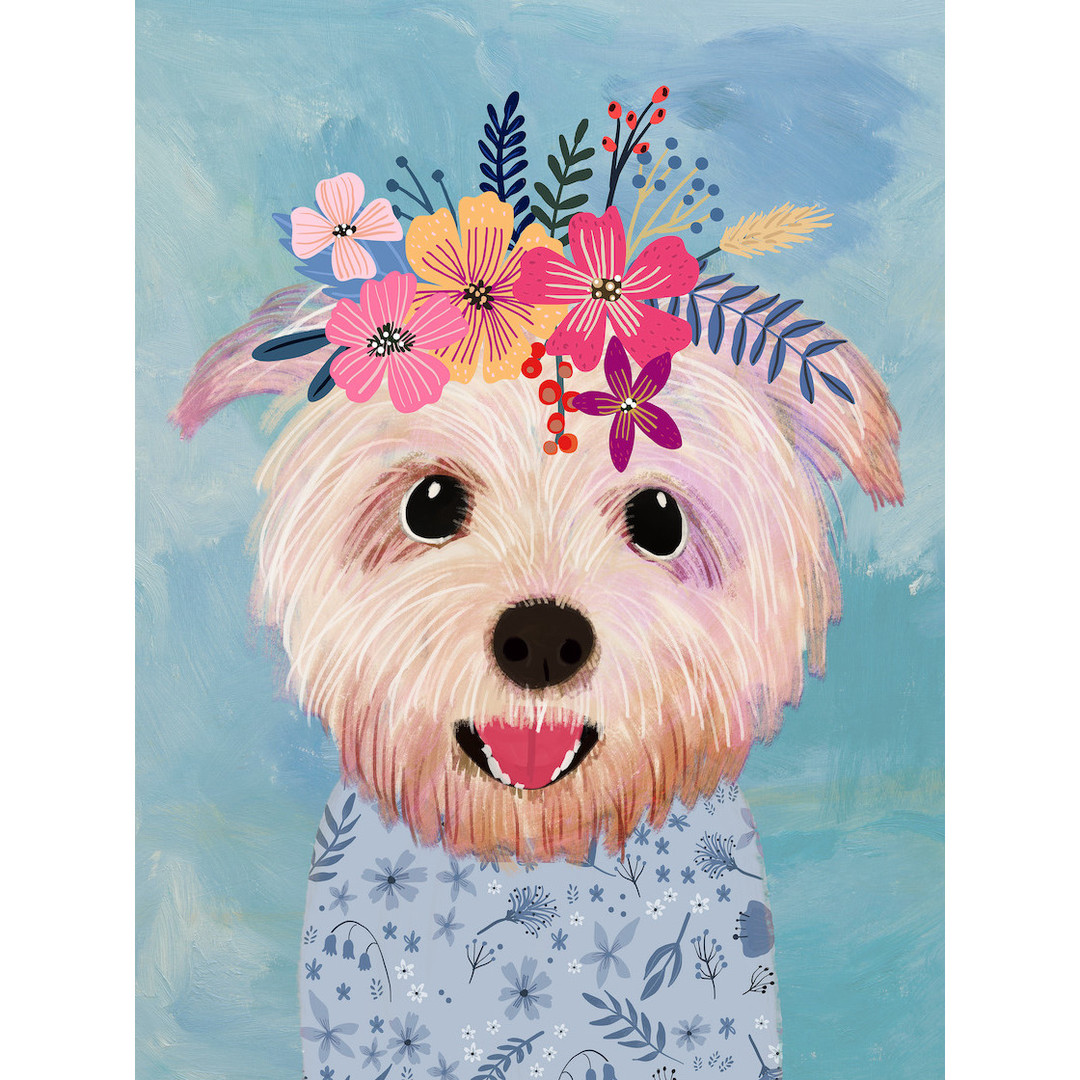 Teppich Blooming Puppy