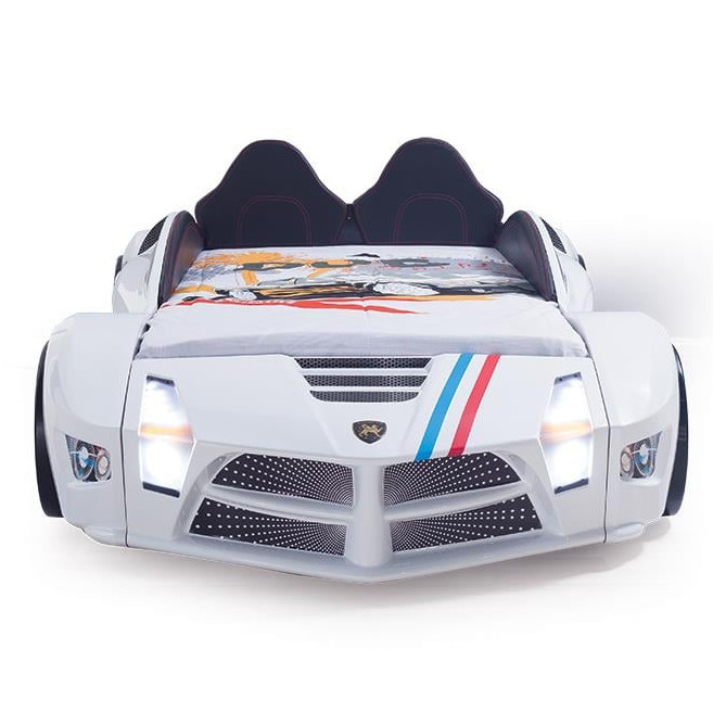 Autobett Turbo Weiss 5