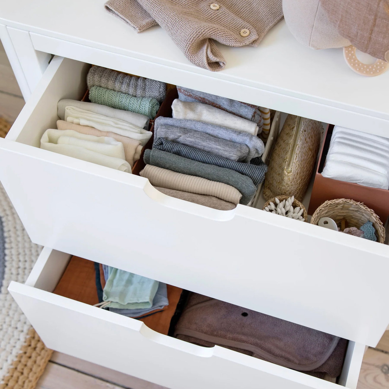 Wickelkommode Sebra Classic White 5