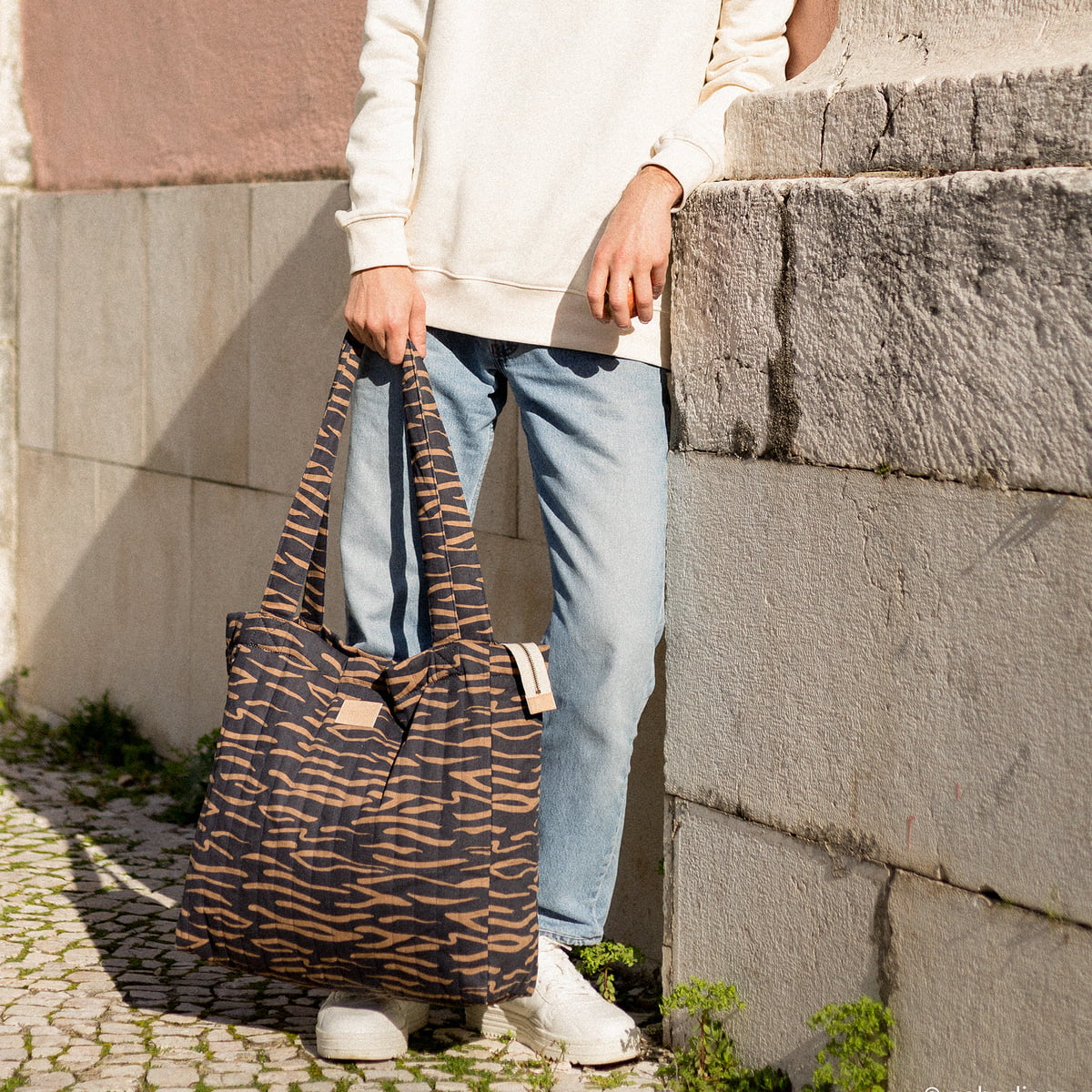 Tragetasche Hyde Park Blue Waves #2