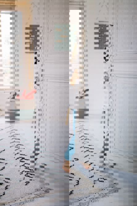 Korb Zoco Vintage Blau 3