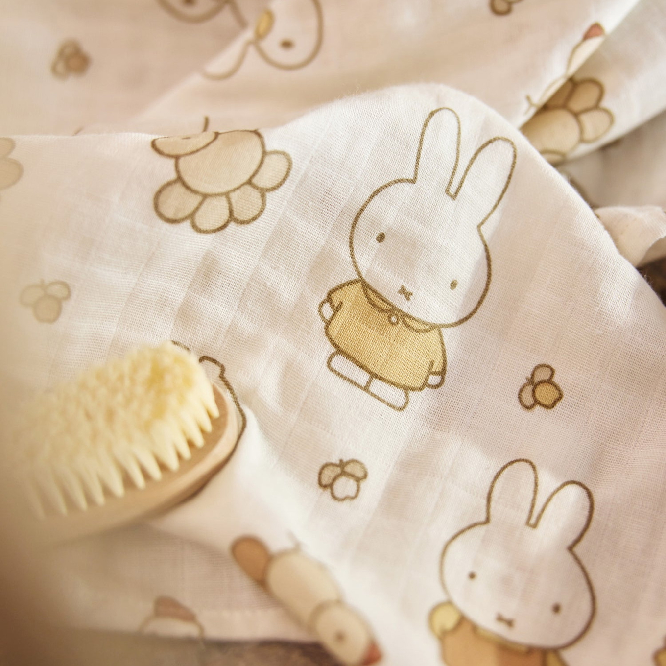 Spucktücher Miffy Family Farm 3er Set 3
