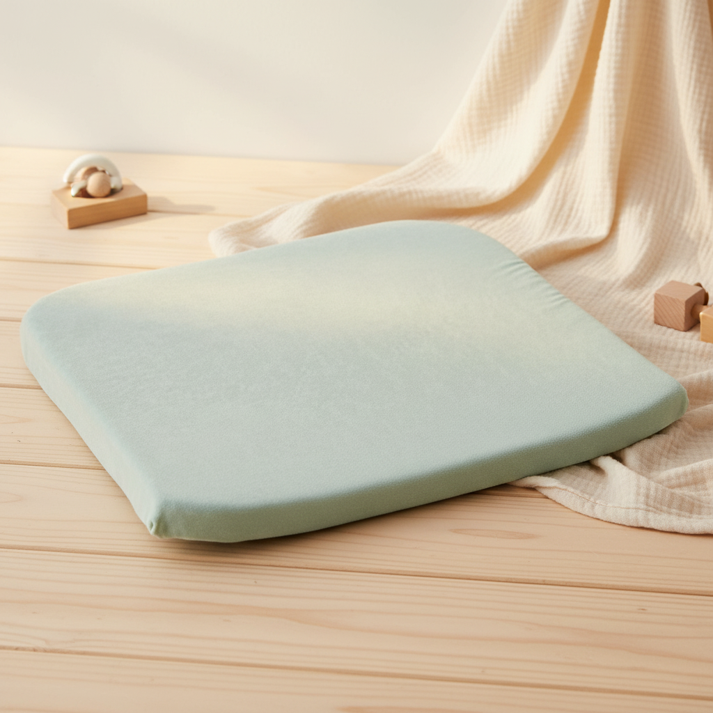 Wickelkissenbezug Stretch Uni Grün #2