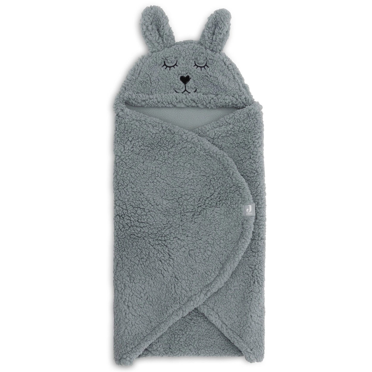 Einschlagdecke für Babyschale Hase Grün