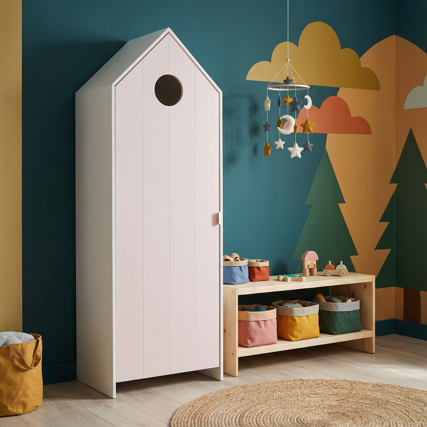 Regalschrank Casami Pink 3