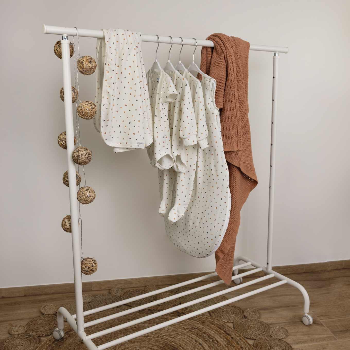 Wickelbody Kurzarm Confetti Mix 62 3