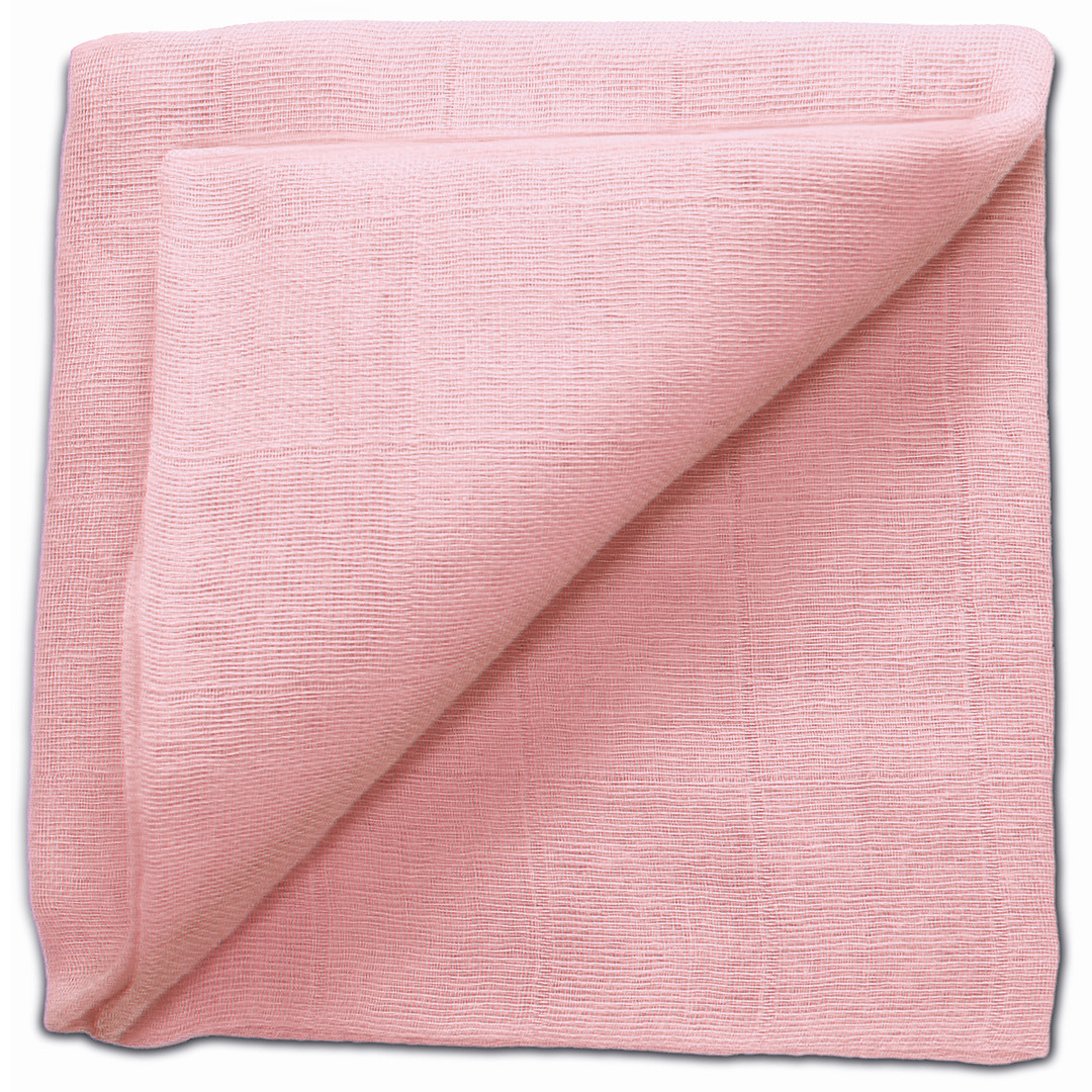 Gaze Spucktuch Uni Rosa