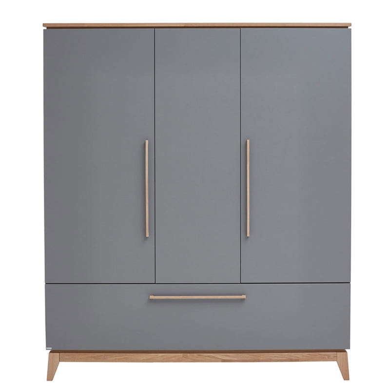 Kleiderschrank Sten 3-türig 5