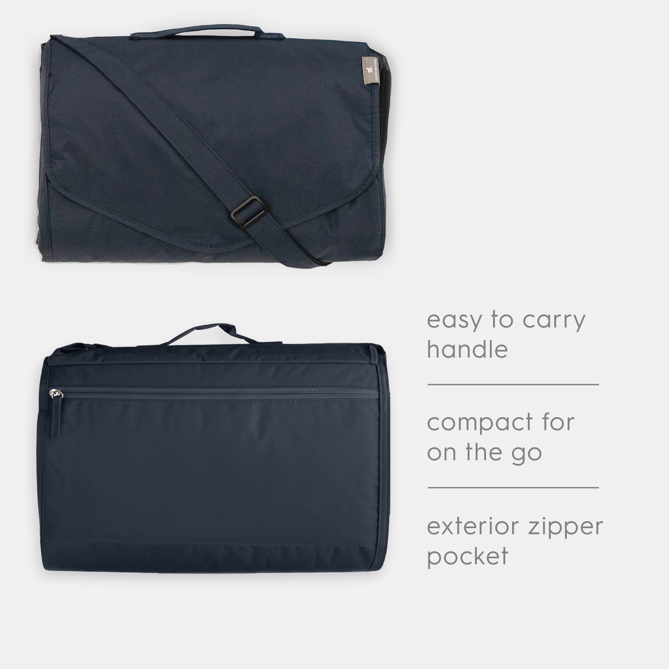 Picknick-Decke Navy Plaid 152 x 305 cm 10