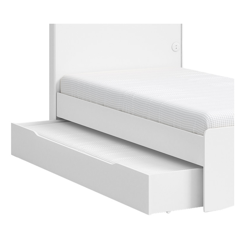 Ausziehkasten Varia White 90x190cm