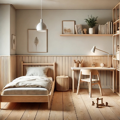 Weniger ist mehr: Wie du ein minimalistisches Kinderzimmer gestaltest