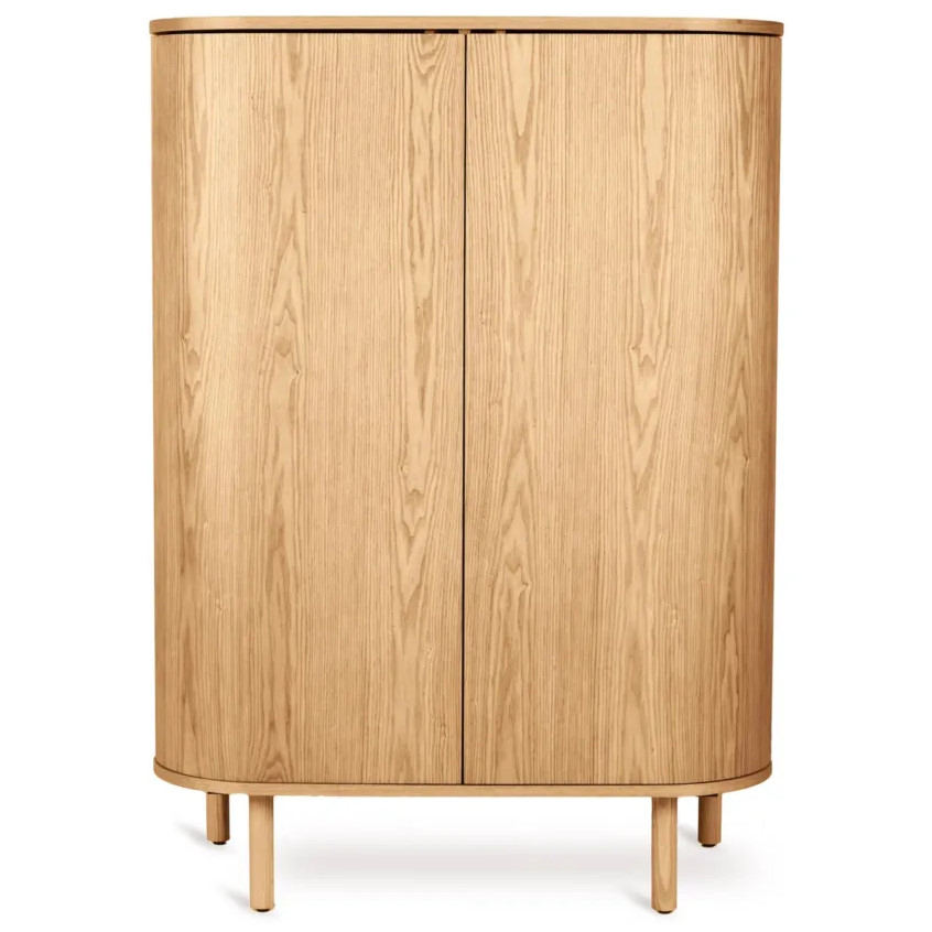 Kleiderschrank Yume Runde Türen 2-türig