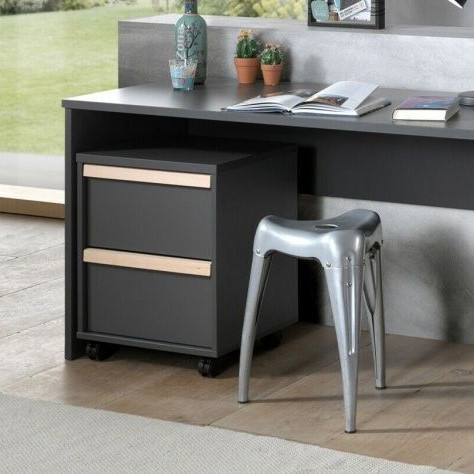 Rollcontainer London Anthrazit #2