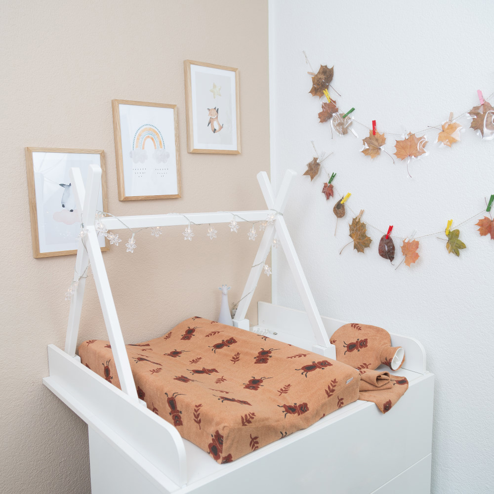 Gummibettflasche mit Bezug 185 Copper #2