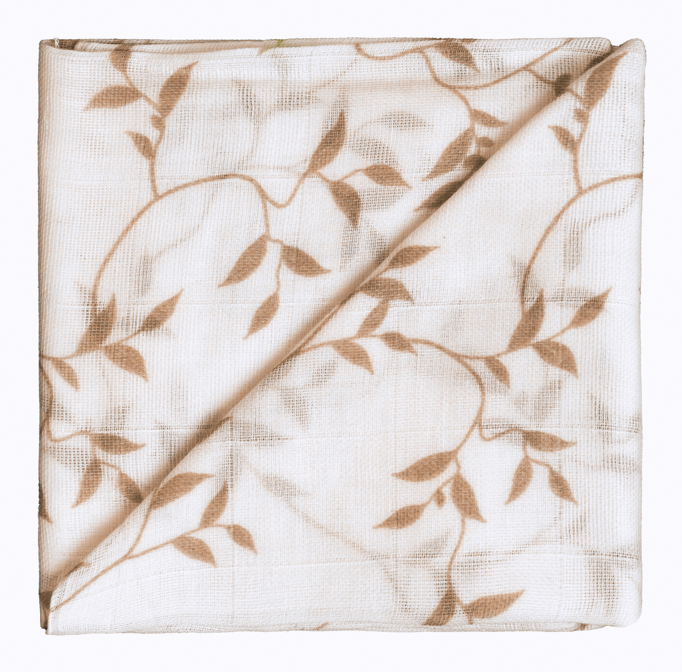 Gaze Spucktuch Sienna Leaves