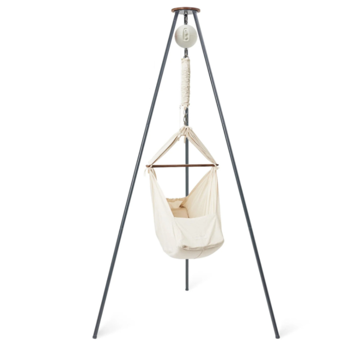 Federwiege Bundle Connect Grau Nature