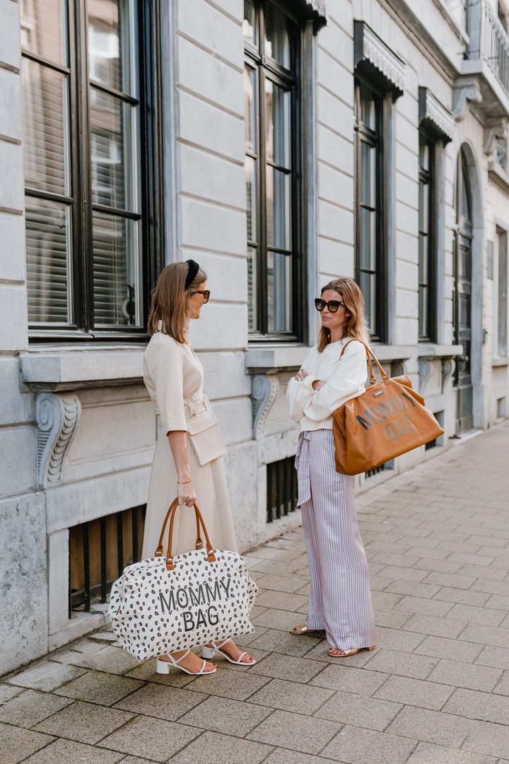 Mommy Bag Lederlook Braun 12