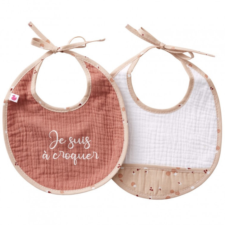 Lätzchen Blooming Day 2er Pack