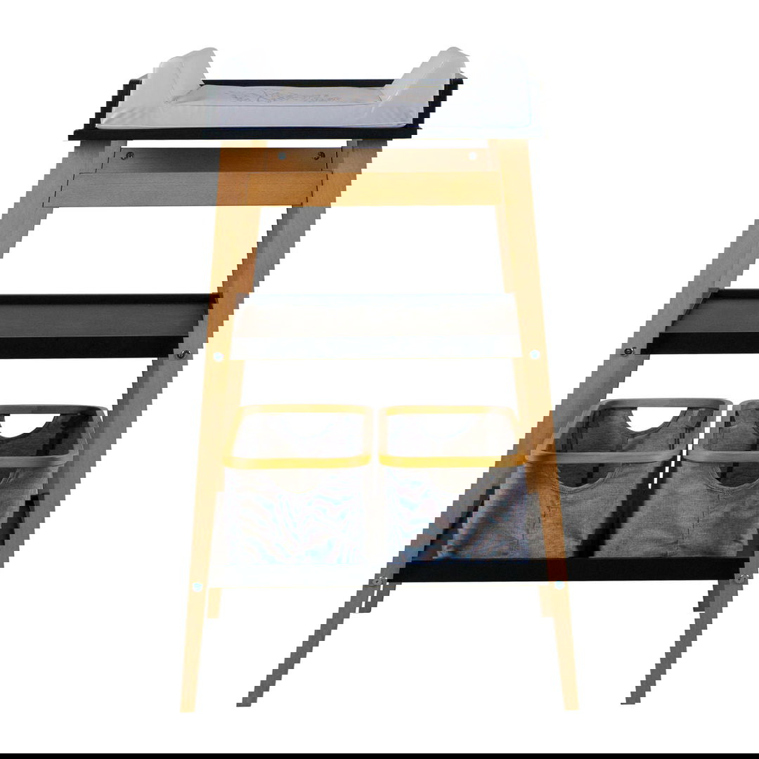 Wickeltisch Hip Natur, Schwarz #2