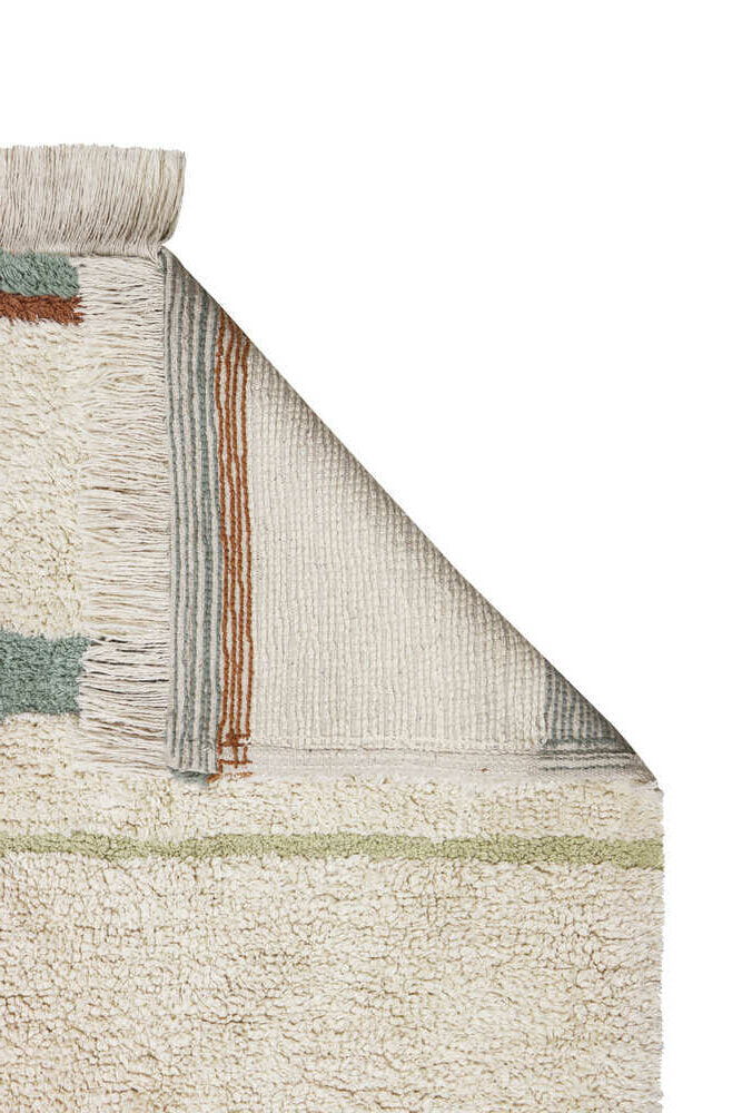 Teppich Lanes Vintage Blau, XL 5