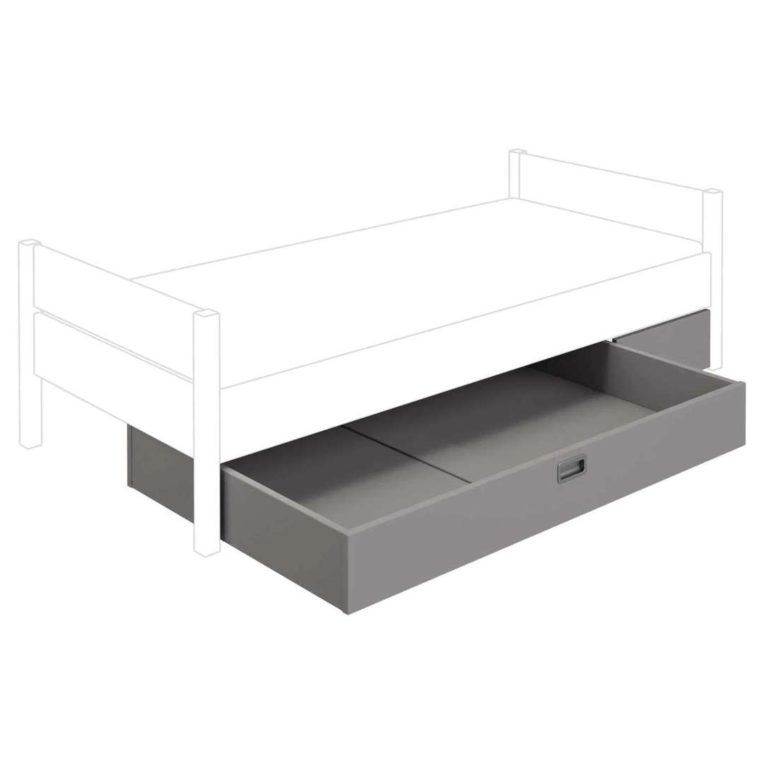 Bettschublade 3/4 Sten Schiefergrau