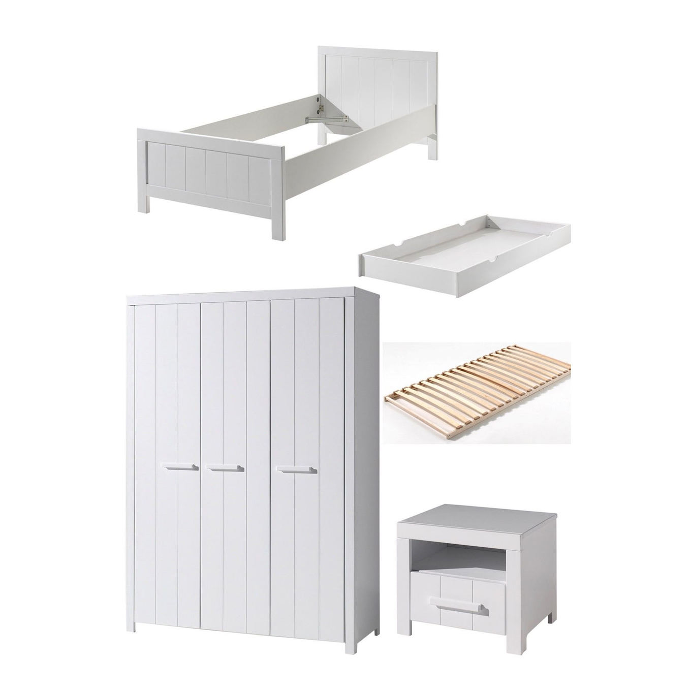 Kinderzimmer Erik 4-teilig Set B