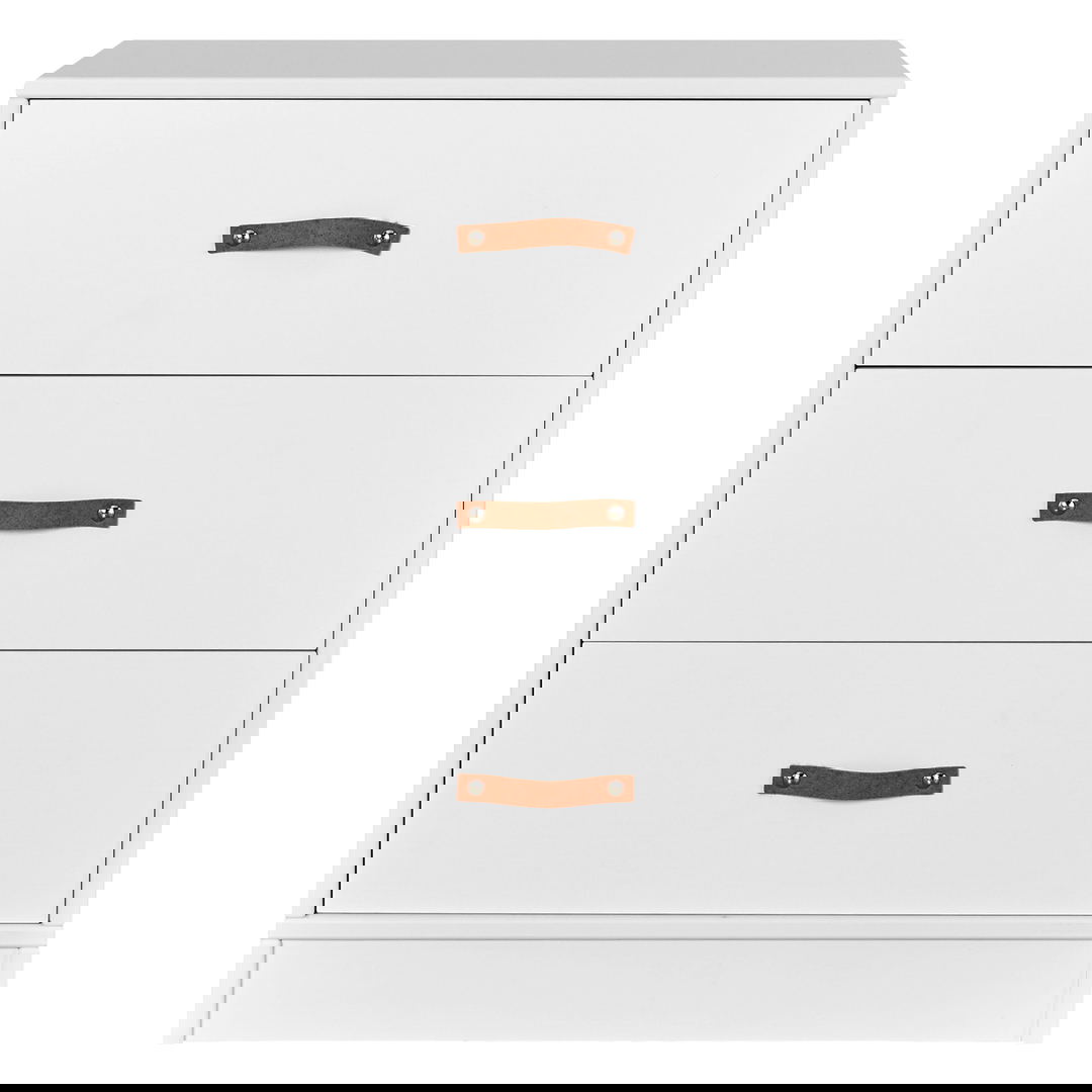 Kommode All-In-One mit 3 Schubladen Weiss