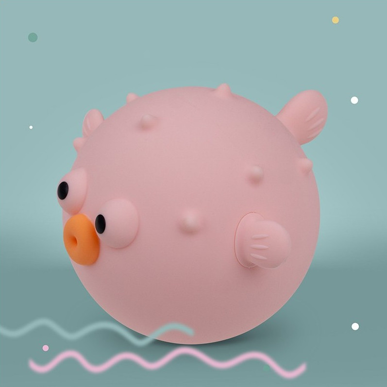 Lampe Kugelfisch Rosa 3