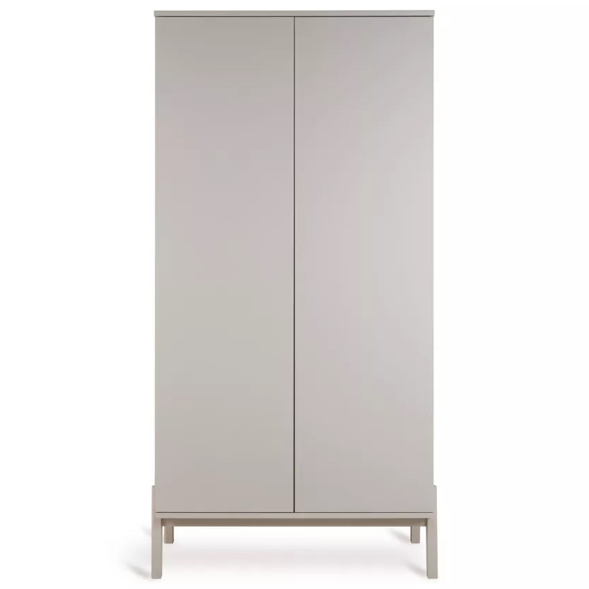 Kleiderschrank Ashi 2-türig, Clay