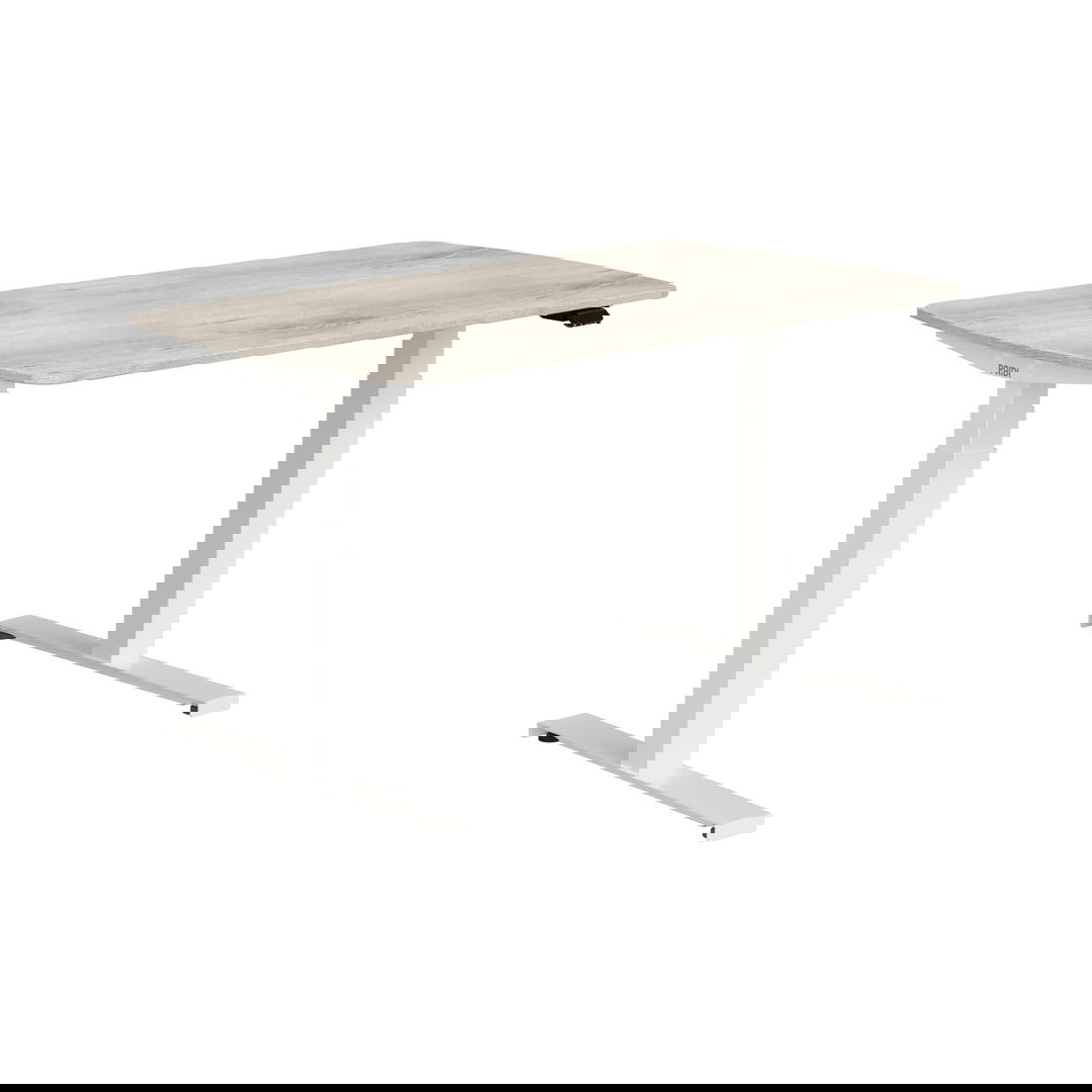 Schreibtisch E-Lion 1 130 Weiss Beige 1