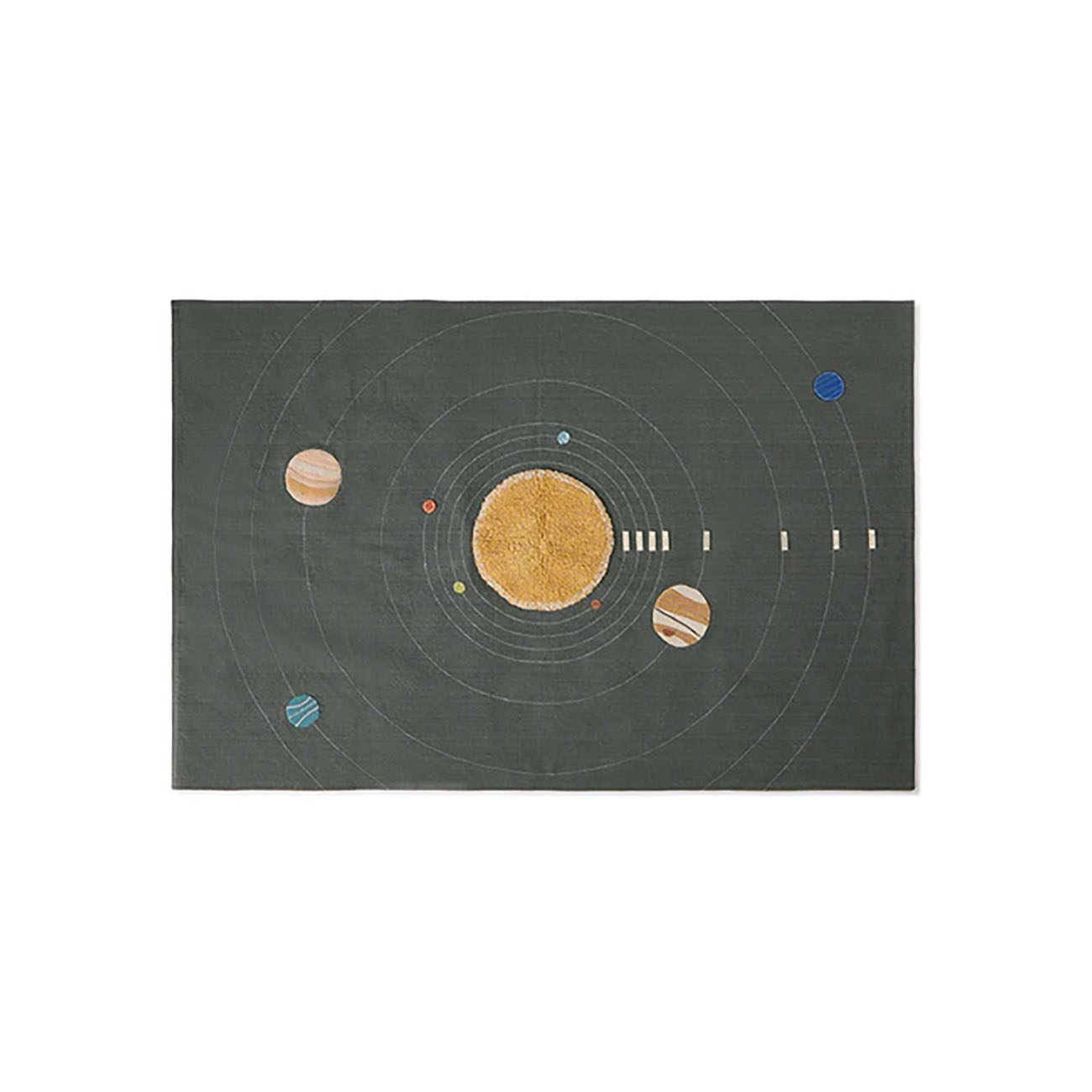 Wandteppich Sonnensystem