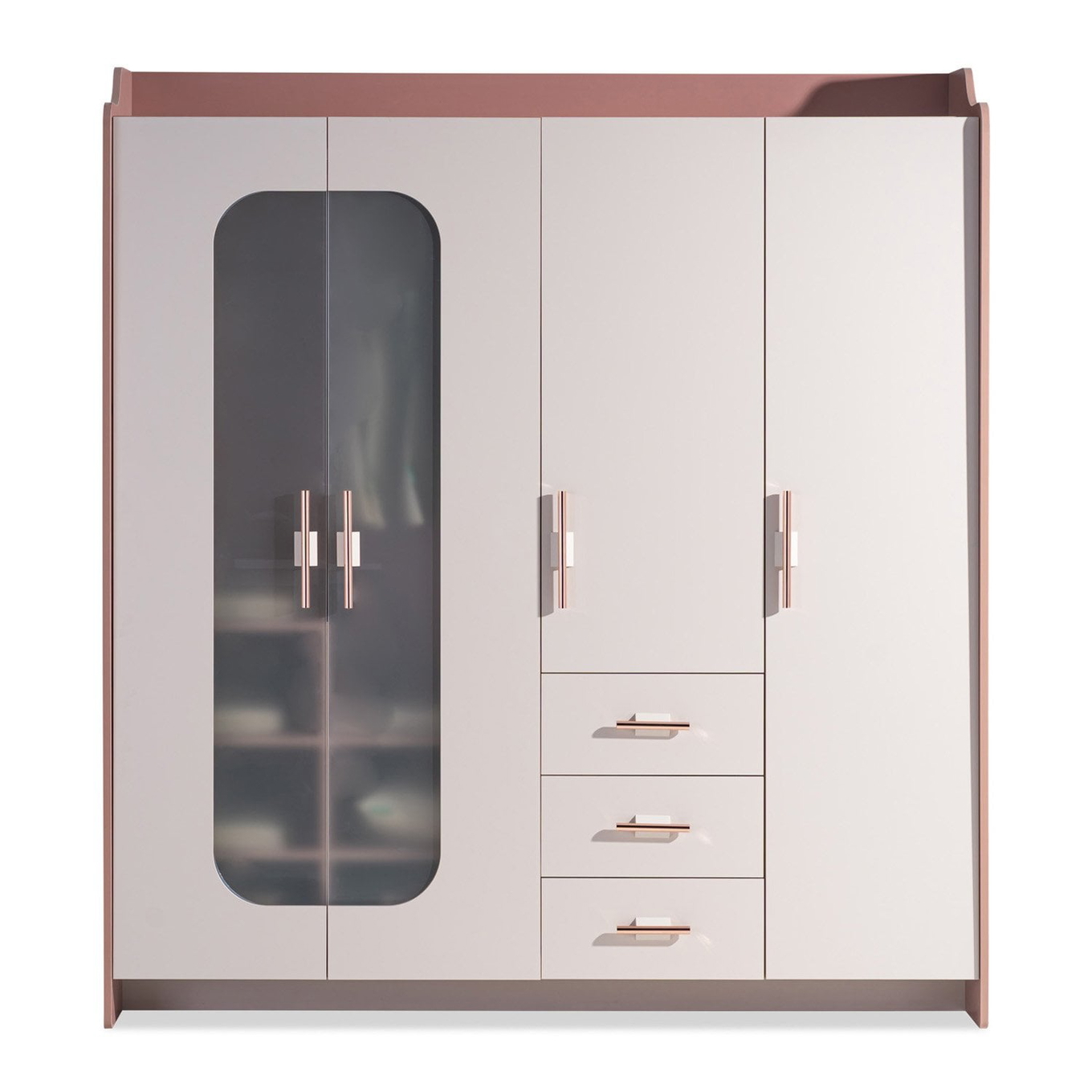 Kleiderschrank Estella 4-türig 5