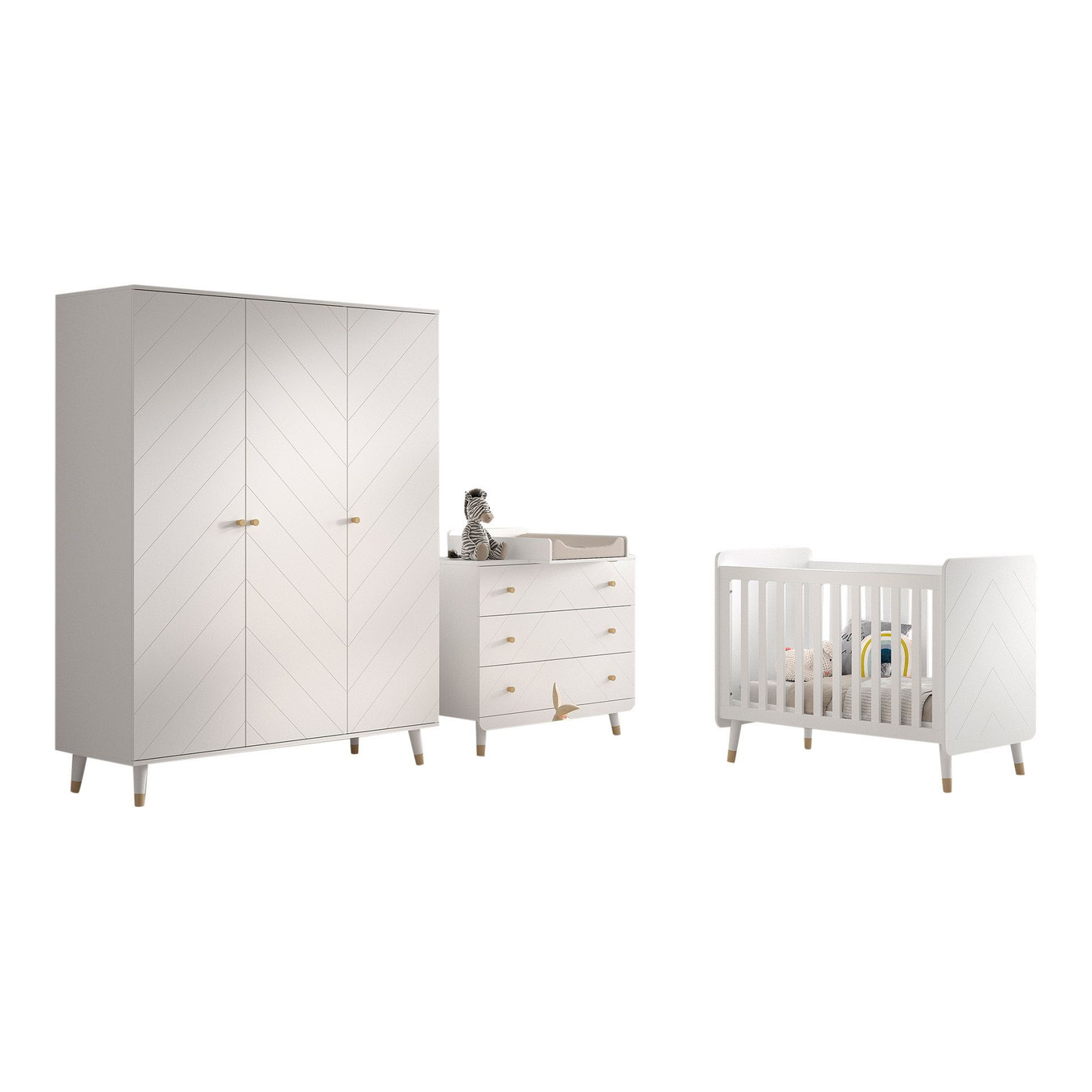 Babyzimmer Billy 4-teilig Set