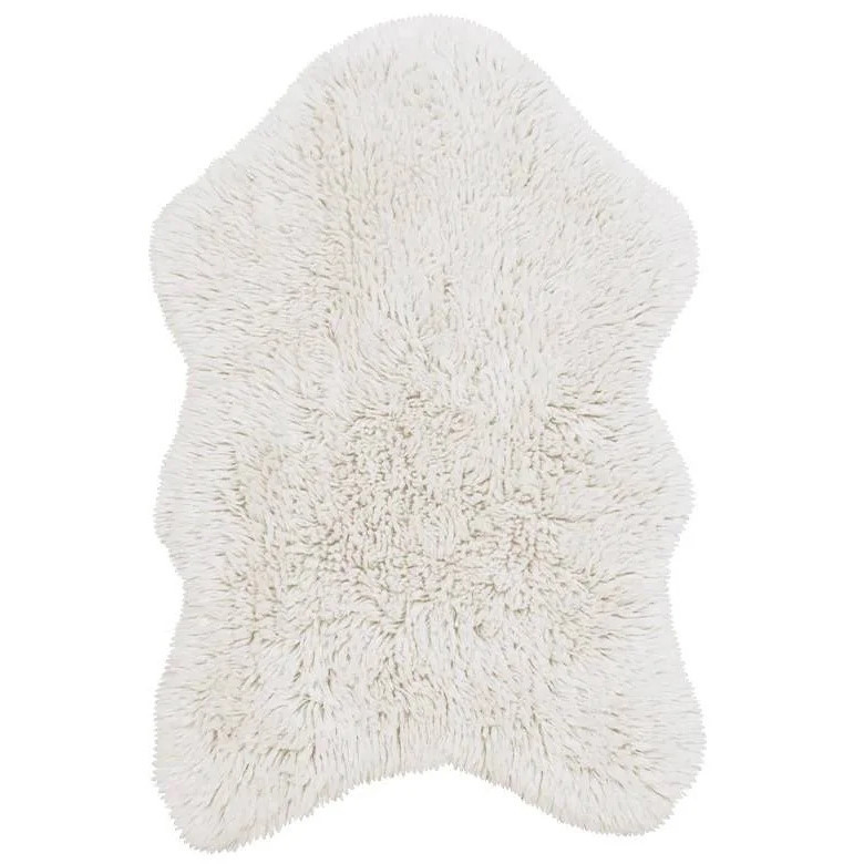 Teppich Woolly  Weiss