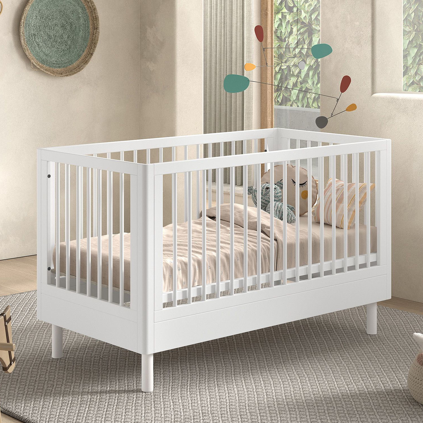 Babybett Forrest Weiss #2