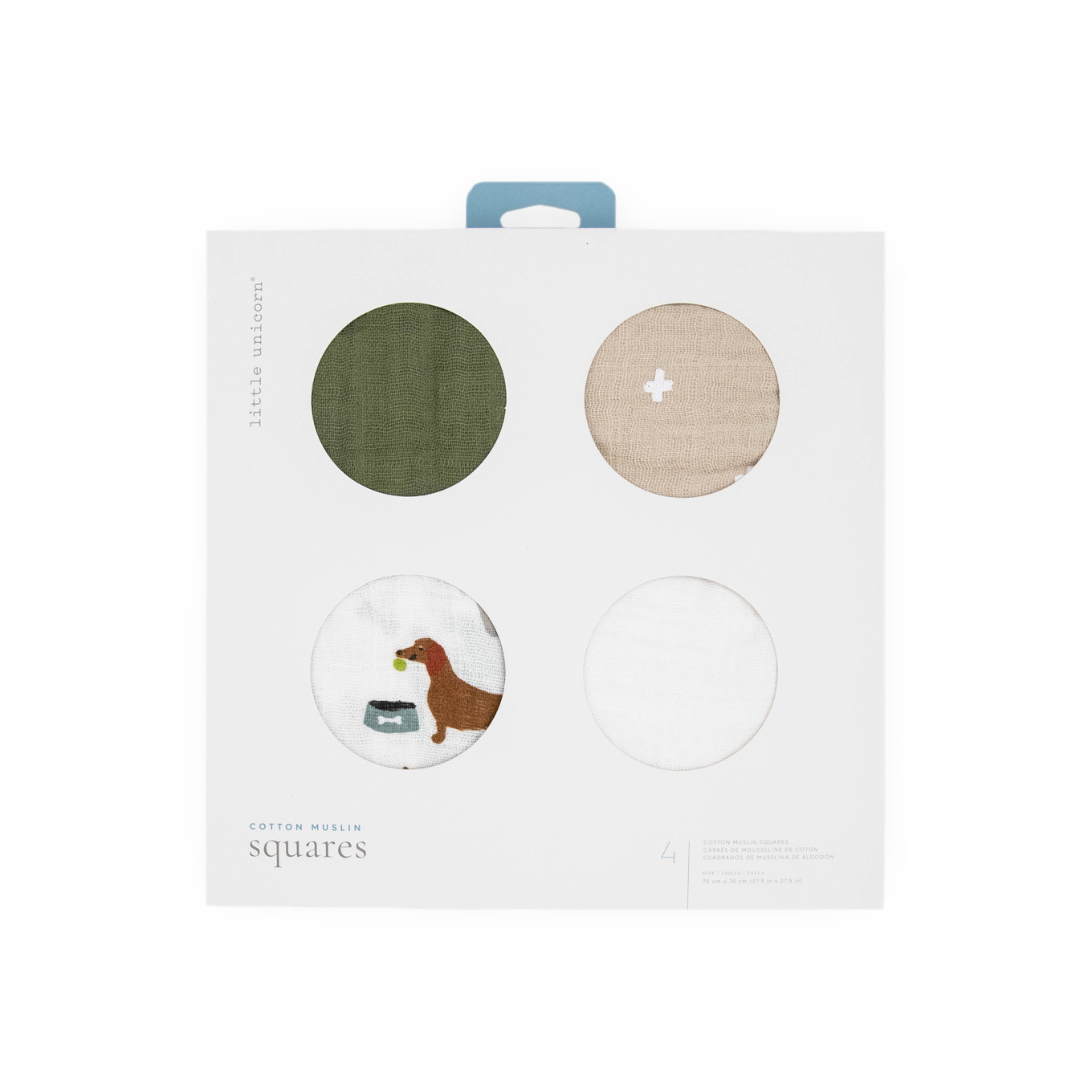 Spucktücher Woof 4er-Set 13