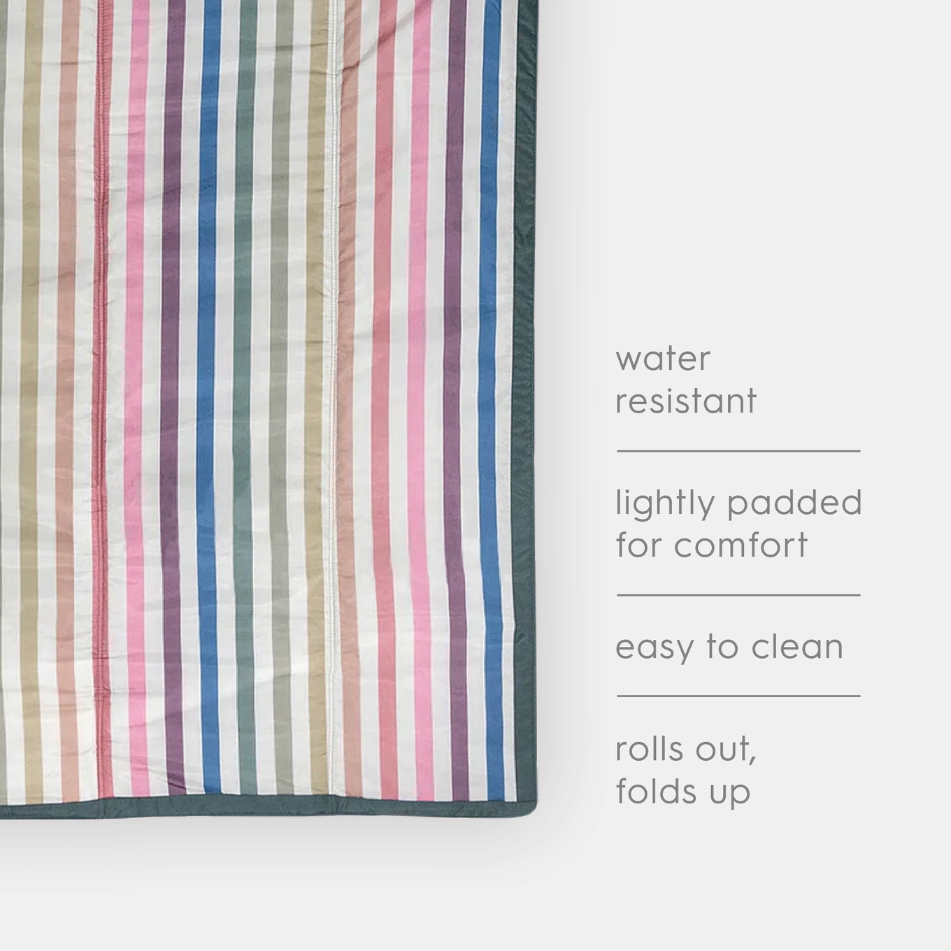 Picknick-Decke Chroma Rugby Stripe 152 x 213 cm 6