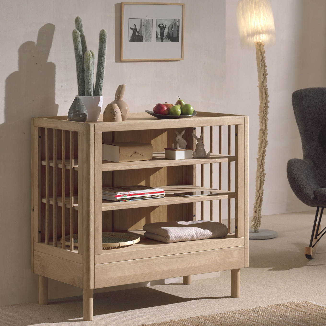 Kinderzimmer Forrest Eiche 4-teilig Set I 5