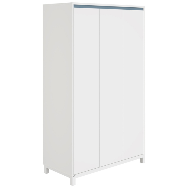 Kleiderschrank Olli 3-türig Blau