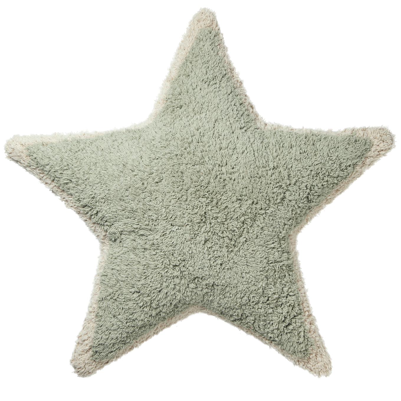 Dekokissen Star Blue Sage