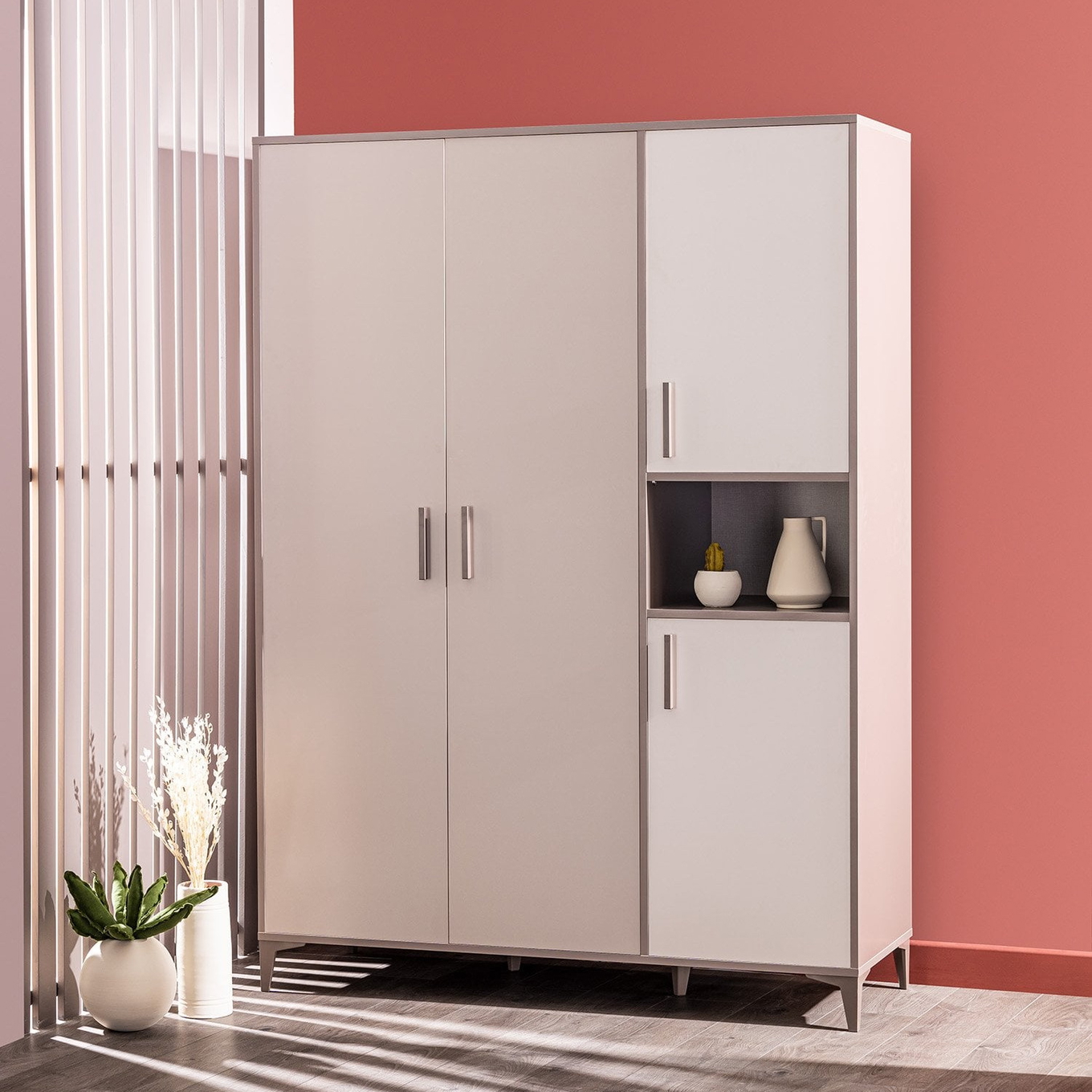 Kleiderschrank Riga 3-türig #2