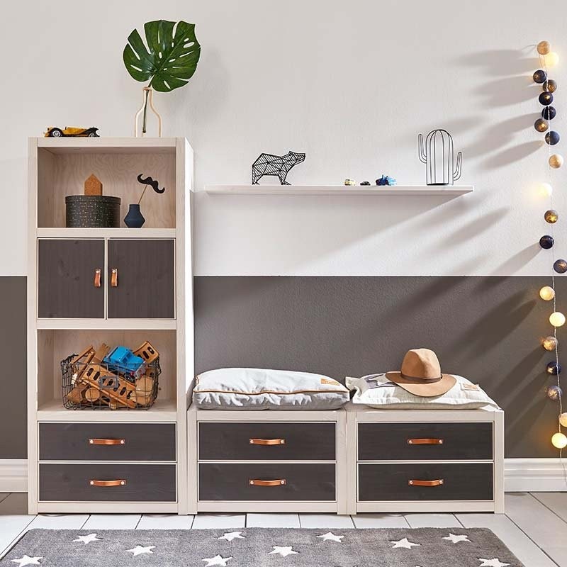 Kleines Regal Lifetime Weiss lasiert #2