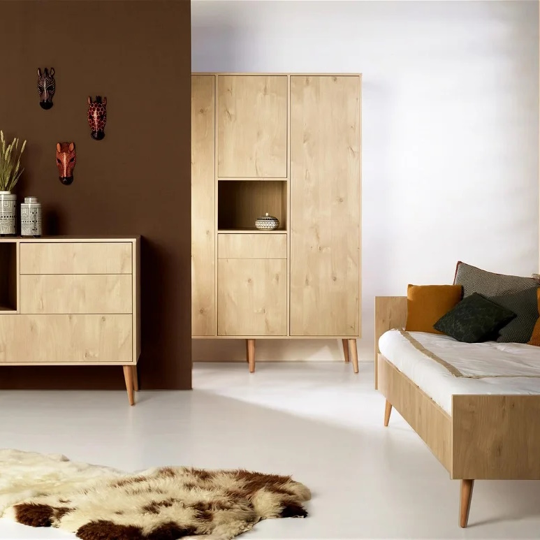 Kleiderschrank Cocoon Natural Oak, 3-türig #2
