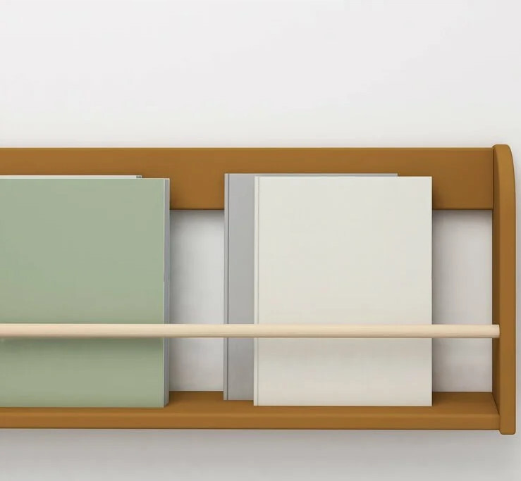 Wandregal Dots Senfgelb 3